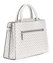 GUESS Arlena Girlfriend Satchel White Logo GUESS Arlena Girlfriend Satchel White Logo