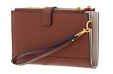 GUESS Laurel SLG Double Zip Organizer Cognac GUESS Laurel SLG Double Zip Organizer Cognac