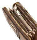 GUESS Noreen SLG Zip Around Wallet M Latte Logo / Brown