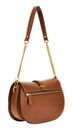 GUESS Kuba Tri Compartment Flap Shoulder Bag Cognac GUESS Kuba Tri Compartment Flap Shoulder Bag Cognac