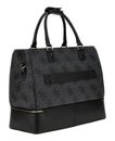 GUESS Kallisto Zip Bottom Shopper Tote Coal Multi GUESS Kallisto Zip Bottom Shopper Tote Coal Multi