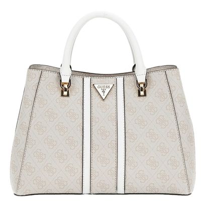 GUESS Noreen Girlfriend Satchel Dove Logo