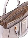 GUESS Noreen Girlfriend Satchel Dove Logo GUESS Noreen Girlfriend Satchel Dove Logo