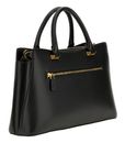 GUESS Kuba Tri Compartment Satchel Black GUESS Kuba Tri Compartment Satchel Black