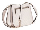 GUESS Arlena Logo Crossbody Hobo Taupe Logo GUESS Arlena Logo Crossbody Hobo Taupe Logo