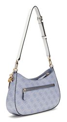 ショルダーバッグ・ポシェット Pixel Logo Shoulder Bag Light Grey GUESS-Noelle-Top-Zip-Shoulder-
