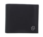 BOSS B Icon 4 CC Coin Wallet Black