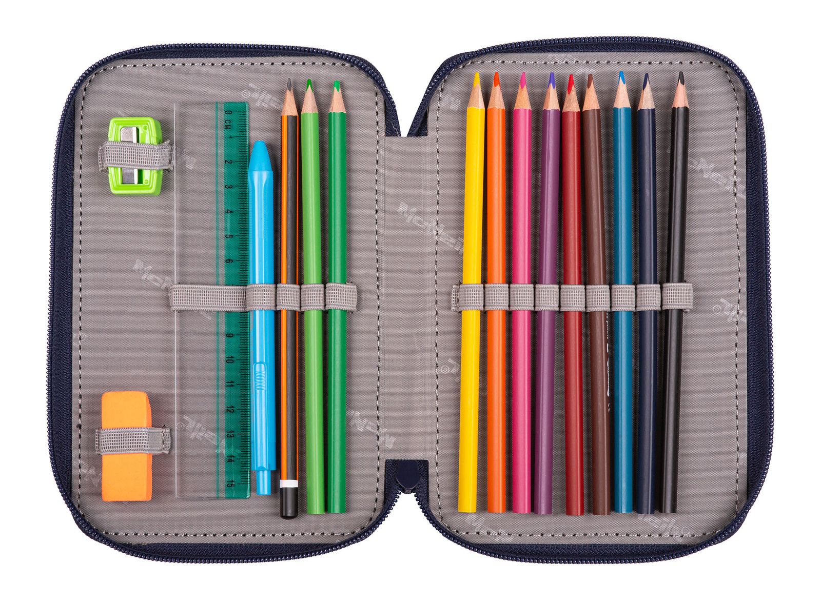 Astuccio Porta Penne McNeill Small In Sintetico - Zip - Design Police