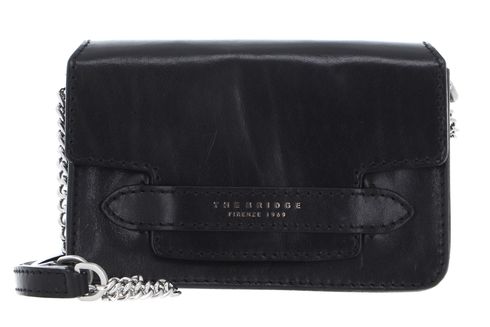 THE BRIDGE Lucrezia Crossbody Bag XS Nero abb. Palladio o Nickel