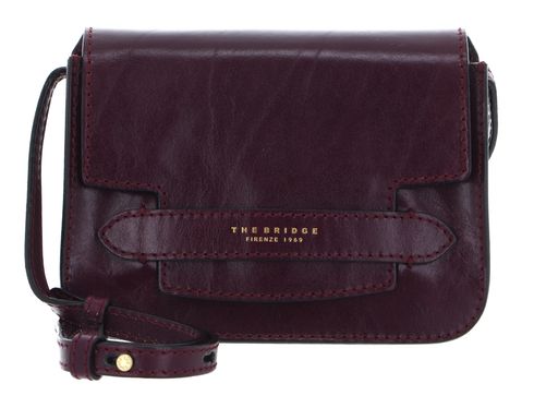 THE BRIDGE Lucrezia Crossbody Bag Grape abb. Oro