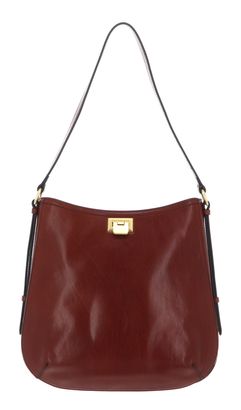 THE BRIDGE Federica Hobo Bag Marrone 14 / Oro