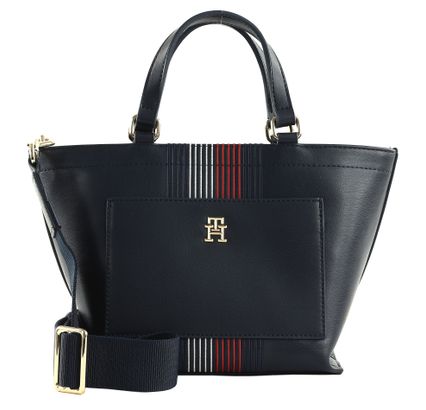 TOMMY HILFIGER TH Distinct Mini Tote Bag Corp XS Space Blue