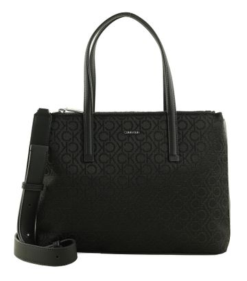 Calvin Klein CK Must Tote Bag CK Black Mono Jacquard