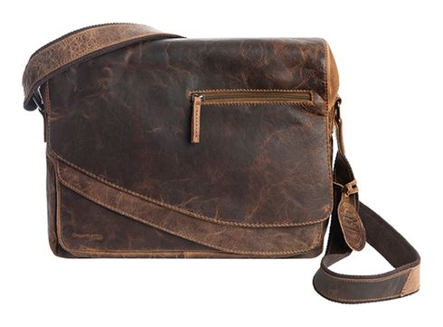 GreenLand Nature Montana Messenger Bag A4 Brown