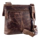GreenLand Nature Montana Flap Crossbody Bag Brown