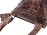 GreenLand Nature Montana Flap Crossbody Bag Brown