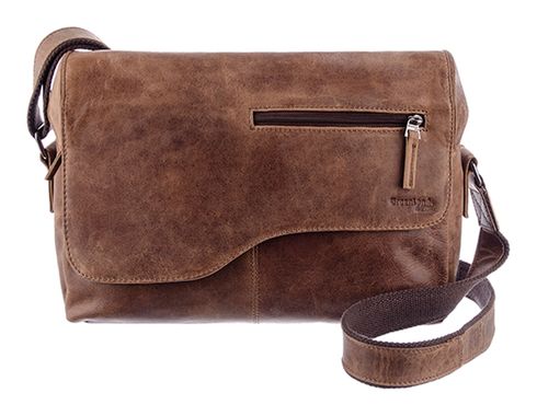 GreenLand Nature Montana Shoulderbag Brown