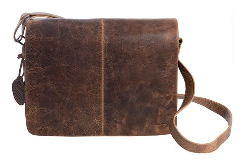 GreenLand Nature Montana Organizer Bag A4 Brown