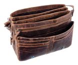 GreenLand Nature Montana Organizer Bag A4 Brown