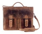 GreenLand Nature Montana Briefcase XL Brown GreenLand Nature Montana Briefcase XL Brown