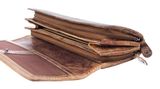 GreenLand Nature Montana Long Wallet RFID Brown