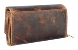 GreenLand Nature Montana Long Wallet RFID Brown