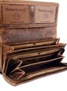 GreenLand Nature Montana Long Wallet RFID Brown