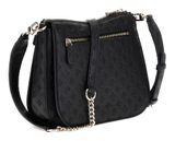 GUESS Arlena Logo Crossbody Hobo Black Logo GUESS Arlena Logo Crossbody Hobo Black Logo