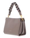 COCCINELLE Boheme Grana Double Crossbody Double Grainy Leather Warm Taupe / Rosette COCCINELLE Boheme Grana Double Crossbody Double Grainy Leather Warm Taupe / Rosette