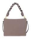 COCCINELLE Boheme Grana Double Crossbody Double Grainy Leather Warm Taupe / Rosette COCCINELLE Boheme Grana Double Crossbody Double Grainy Leather Warm Taupe / Rosette