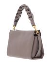 COCCINELLE Boheme Grana Double Crossbody Double Grainy Leather Warm Taupe / Rosette COCCINELLE Boheme Grana Double Crossbody Double Grainy Leather Warm Taupe / Rosette