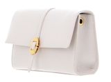 COCCINELLE Dorian Mini Bag Grained Leather Lambskin White COCCINELLE Dorian Mini Bag Grained Leather Lambskin White