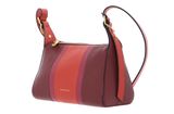 COCCINELLE Bishop Mini Bag Grained Leather Bra / Grena / Rosew