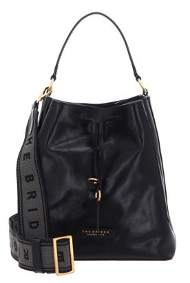 THE BRIDGE Fiammetta Bucket Bag Nero abb. ORO