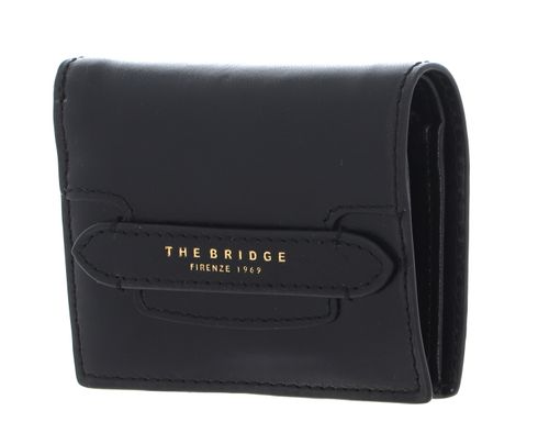 THE BRIDGE Lucrezia Ladie's Wallet S Nero abb. ORO