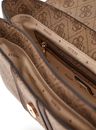 GUESS Noreen Logo Convertible Crossbody Flap Latte Logo / Brown GUESS Noreen Logo Convertible Crossbody Flap Latte Logo / Brown
