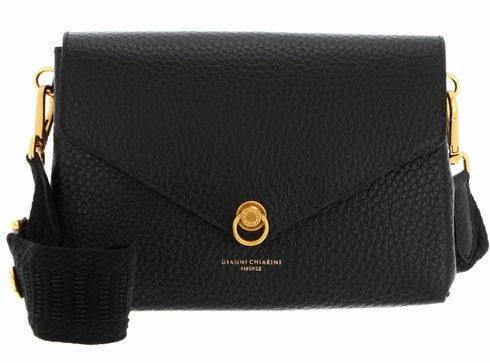 GIANNI CHIARINI Corallo Crossbody Bag Nero