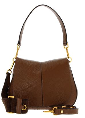 GIANNI CHIARINI Helena Round Shoulder Bag Castoro