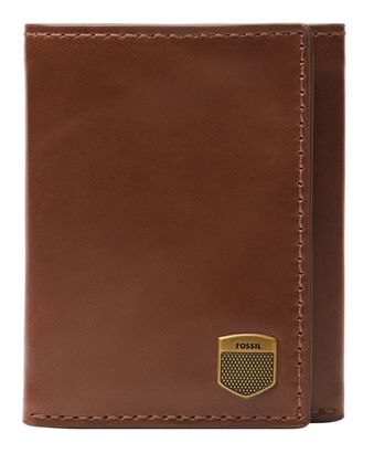 FOSSIL Hayes Trifold Brown