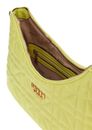 GUESS Assia Top Zip Shoulder Bag Chartreuse