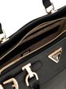 GUESS Levante Luxury Satchel Black