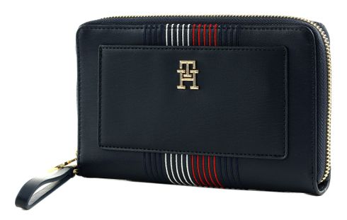 TOMMY HILFIGER TH Distinct Travel Wallet Corp Space Blue