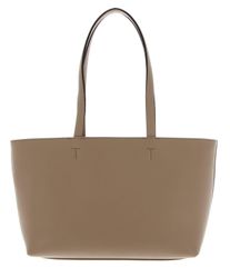 トートバッグ FURLA Woman Tote bags Brown WB01530BX3169 3588S FURLA shoulder bag Varsity NS Tote L Greige + Jasper | Buy