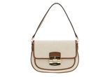 FURLA Club 2 Crossbody Bag S Naturale + Cognac FURLA Club 2 Crossbody Bag S Naturale + Cognac