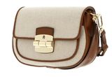 FURLA Club 2 Crossbody Bag S Naturale + Cognac FURLA Club 2 Crossbody Bag S Naturale + Cognac
