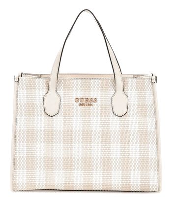 GUESS Silvana 2 Compartment Mini Tote Stone Multi