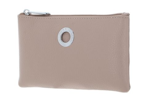 MANDARINA DUCK Mellow Leather Pouch Warm Taupe