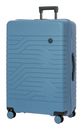 BRIC'S Ulisse Trolley 79 cm / 120 - 132 L Expandable XL Grey Blue BRIC'S Ulisse Trolley 79 cm / 120 - 132 L Expandable XL Grey Blue
