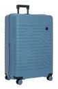 BRIC'S Ulisse Trolley 79 cm / 120 - 132 L Expandable XL Grey Blue BRIC'S Ulisse Trolley 79 cm / 120 - 132 L Expandable XL Grey Blue