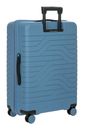 BRIC'S Ulisse Trolley 71 cm / 90 - 100 L Expandable L Grey Blue BRIC'S Ulisse Trolley 71 cm / 90 - 100 L Expandable L Grey Blue